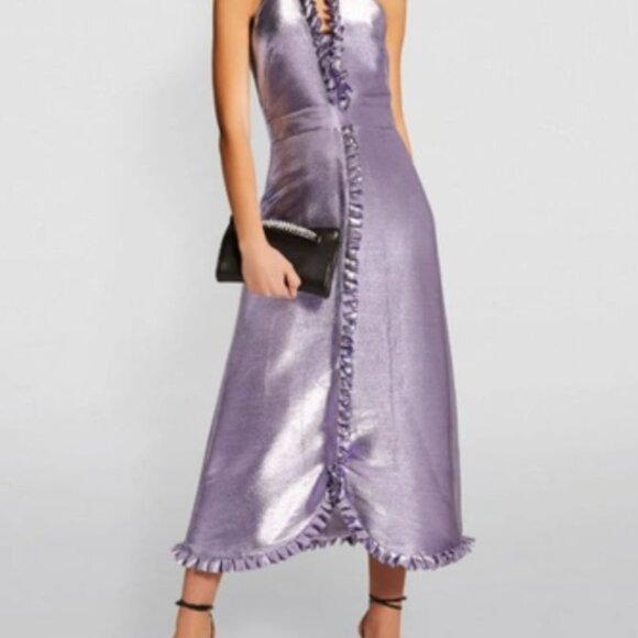 Temperley London Moon Garden Dress NWT US Size 8 - Picture 2 of 13